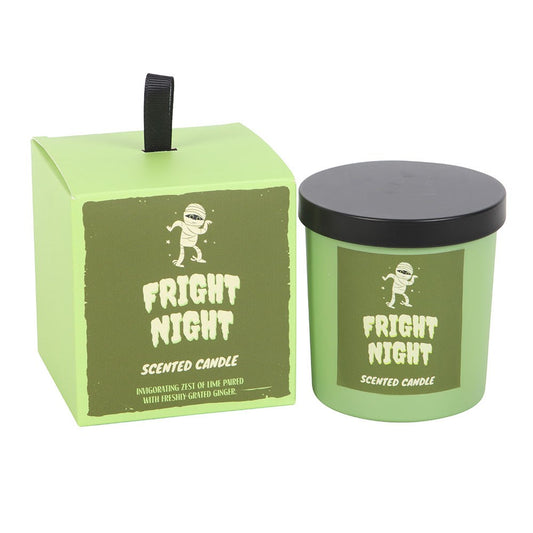 Gothic Gifts Fright Night Lime and Ginger Candle
