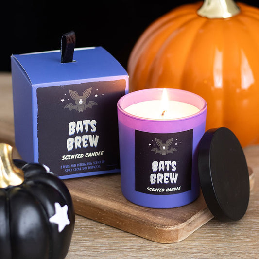 Gothic Gifts Bat's Brew Tobacco and Clove Candle