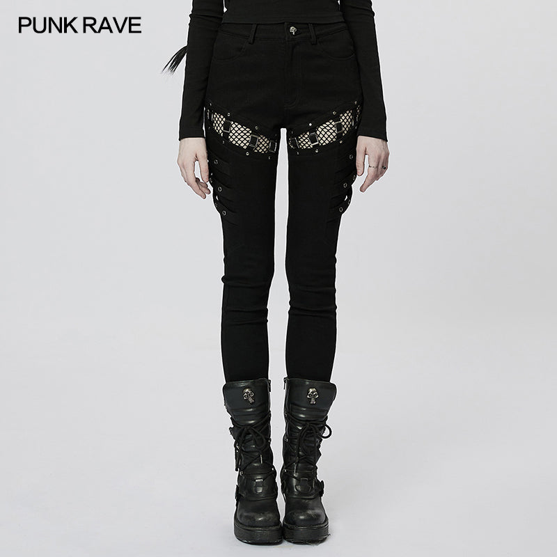 Punk Rave Merrybell Trousers - Kate's Clothing