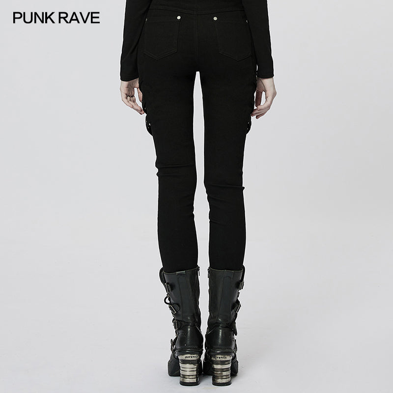Punk Rave Merrybell Trousers - Kate's Clothing