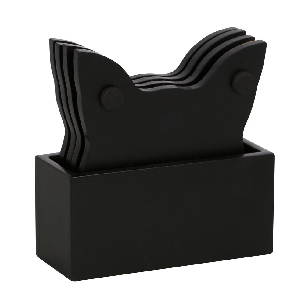 Gothic Gifts Mystic Mog Coaster Set - Kate's Clothing