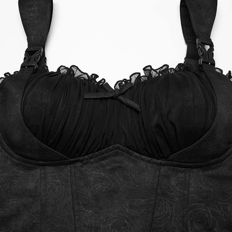 Punk Rave Gale Corset Cami - Kate's Clothing