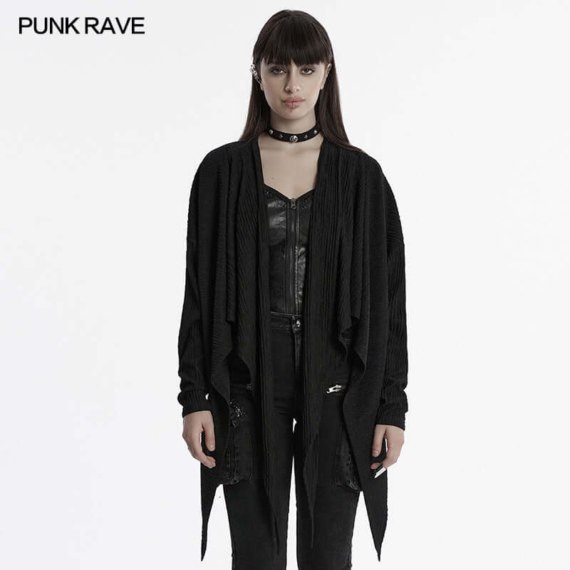 Punk Rave Mavy Punk Minilamist Jacket - Knitted Cardigan - Kate's Clothing