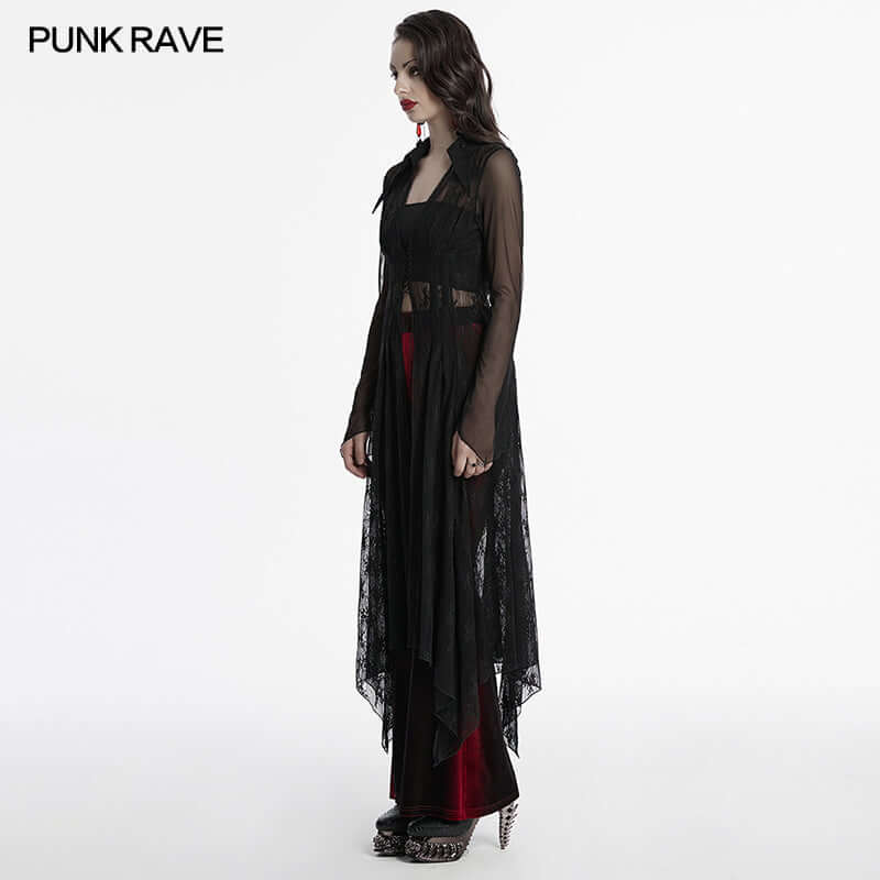 Punk Rave Tau Lace Cardigan - Kate's Clothing