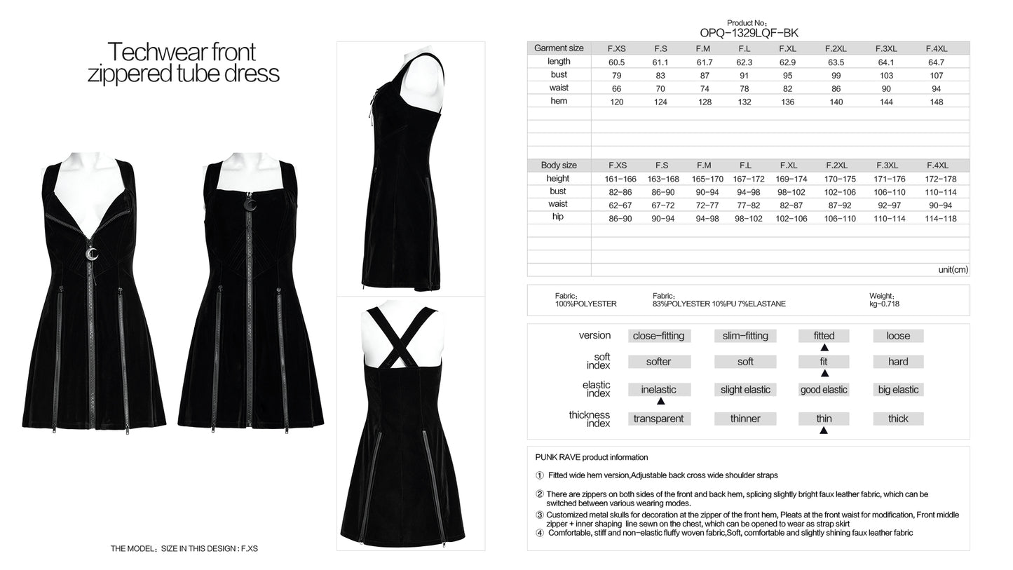 Punk Rave Ottiline Dress - Kate's Clothing