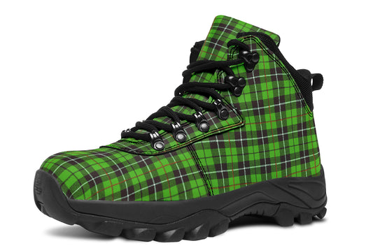 ANTIBrand – Green Tartan Outdoor Boots