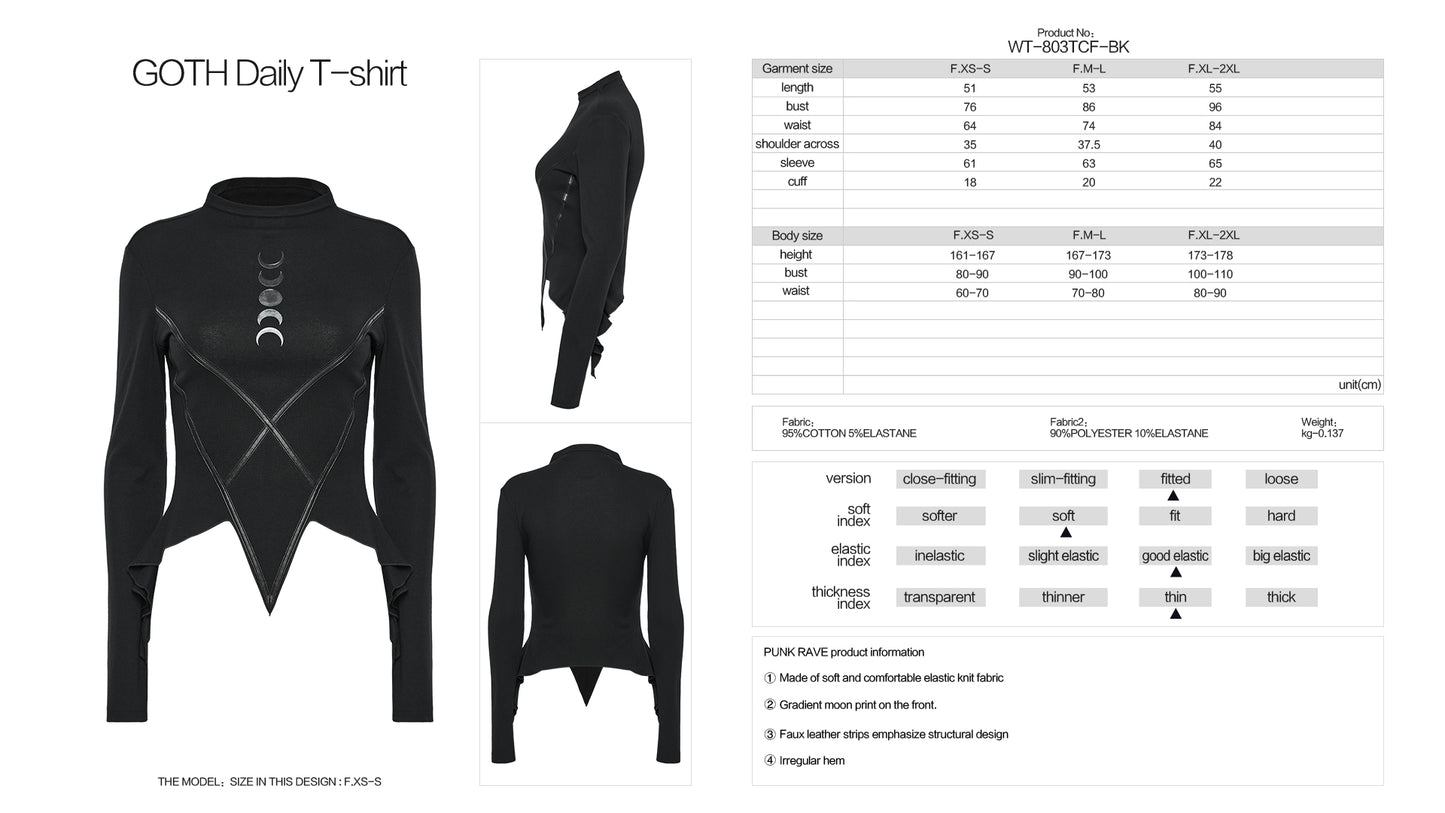 Punk Rave Parvati Top - Kate's Clothing