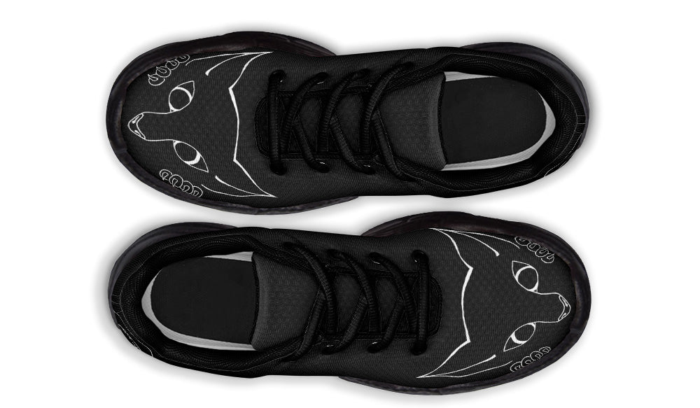 ANTIBrand Peekaboo Kitten Chunky Trainers