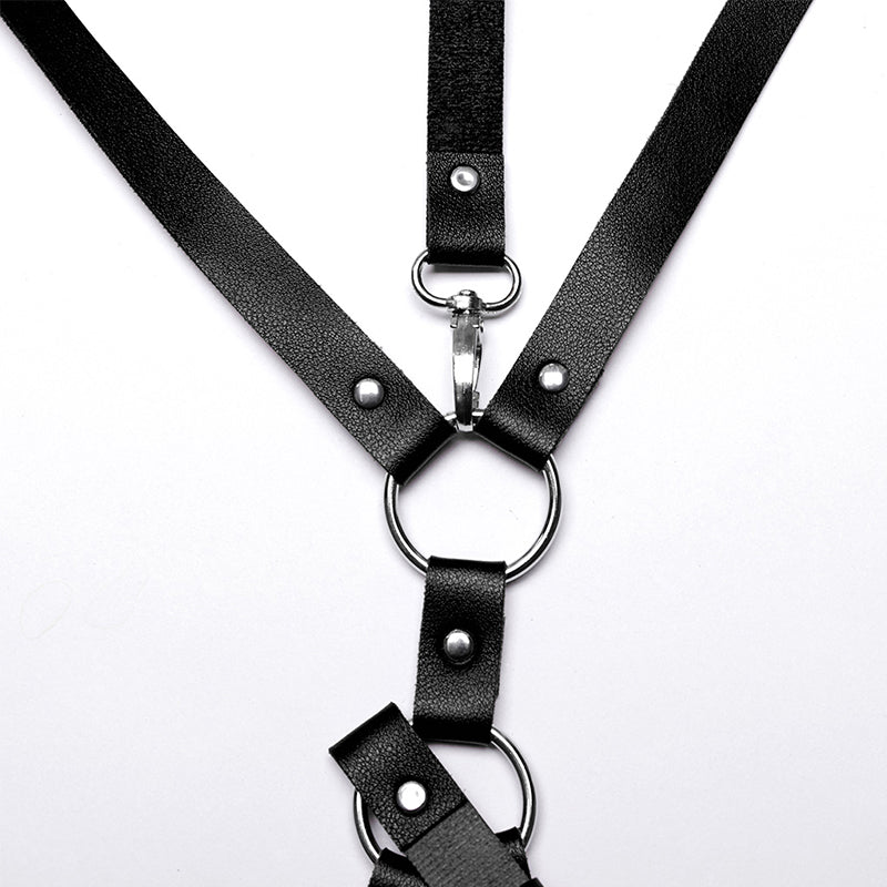 Punk Rave Perdita Hip Harness - Black - Kate's Clothing