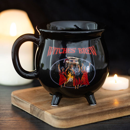 Gothic GIfts Steven Rhodes' Witches' Brew Cauldron Mug