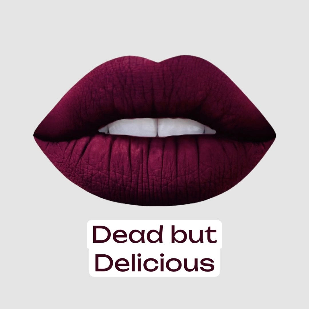 Radioactive Unicorn Dead But Delicious matte formula cruelty-free lipstick