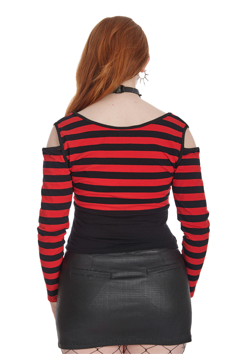 Banned Rebel Chic Striped Top - Kate's Clothing