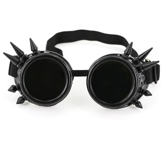 Poizen Industries Riot Goggles - Black - Kate's Clothing