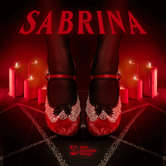 Chocolaticas® Sabrina Women's Mary Jane Flat Shoes - Kate's Clothing