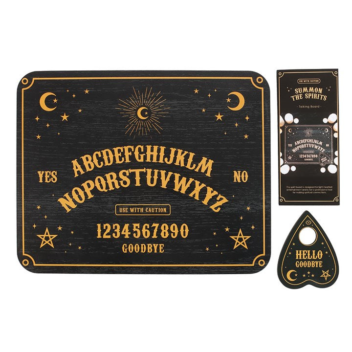 Black Talking Board with Planchette - Kate's Clothing