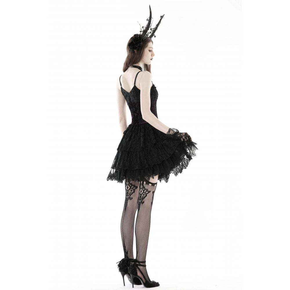 Dark In Love Salvia Dress - Kate's Clothing