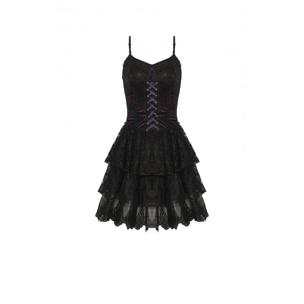 Dark In Love Salvia Dress - Kate's Clothing