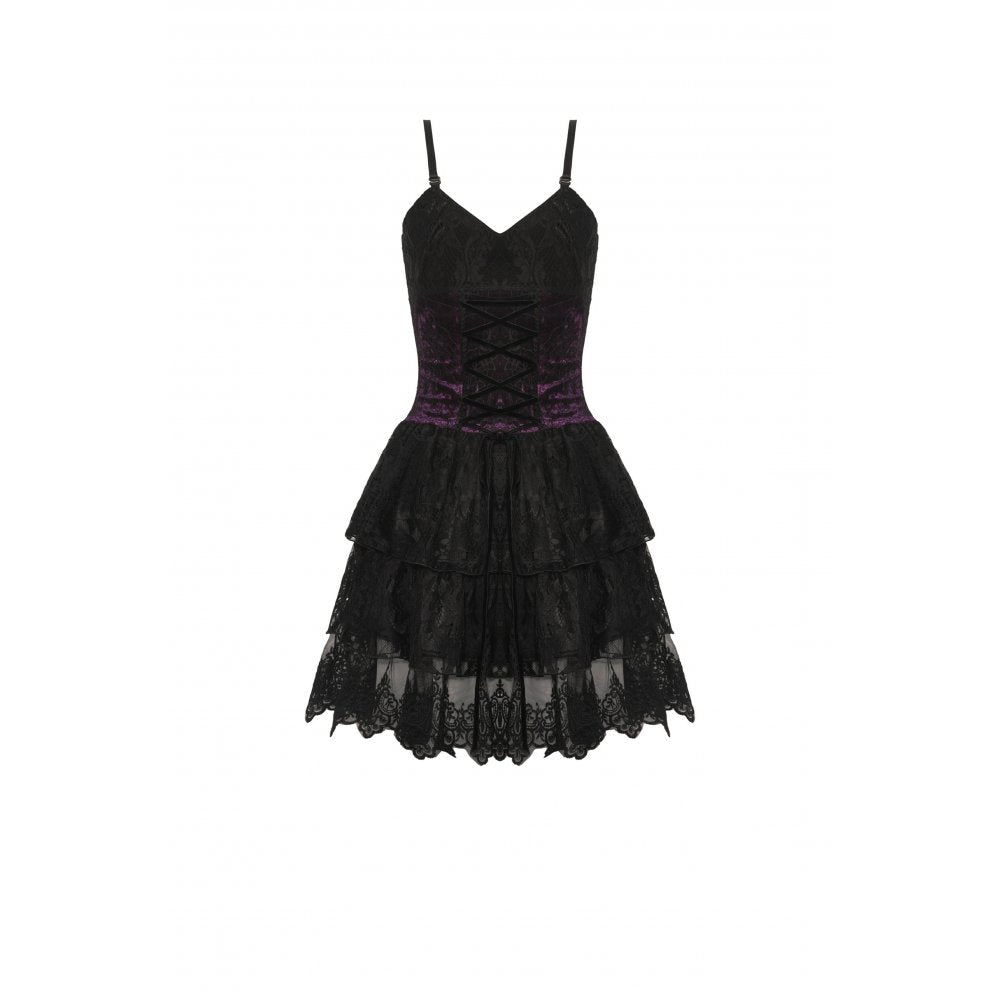 Dark In Love Salvia Dress - Kate's Clothing