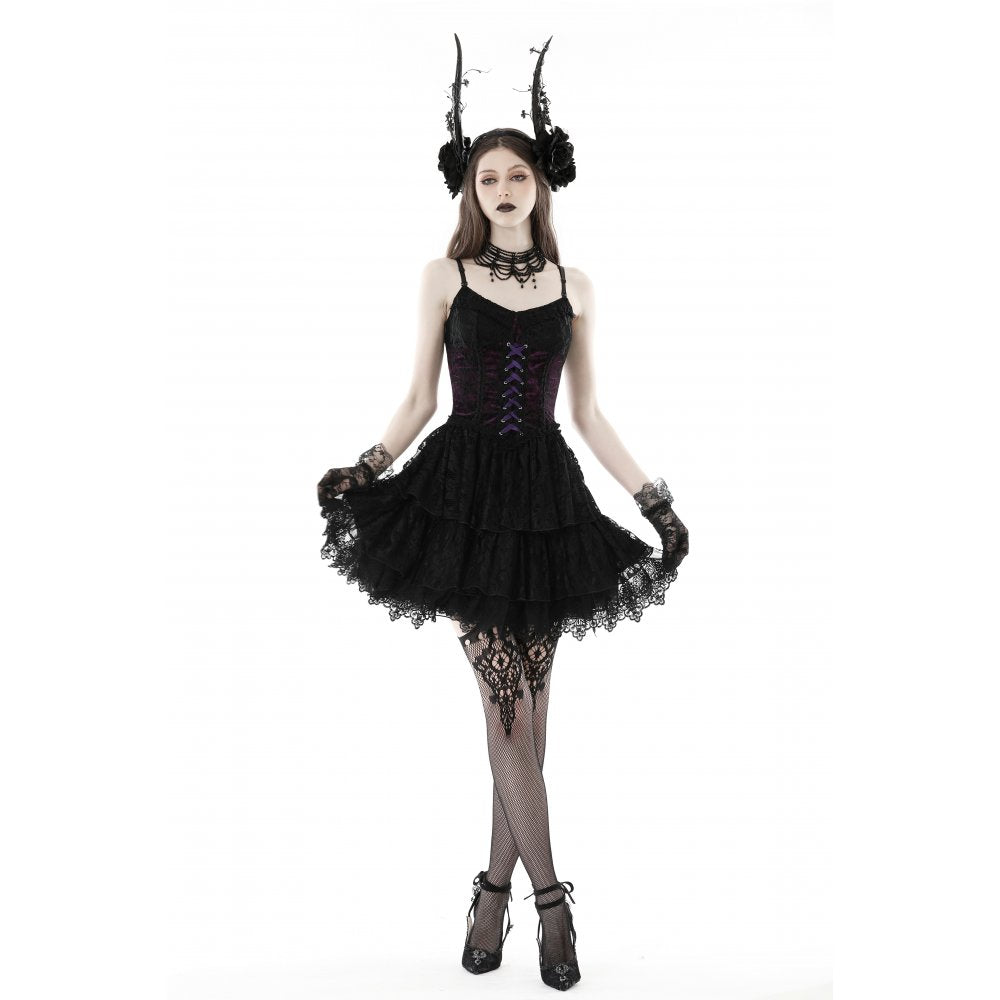 Dark In Love Salvia Dress - Kate's Clothing