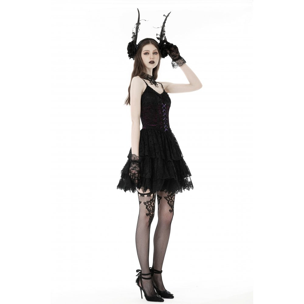 Dark In Love Salvia Dress - Kate's Clothing