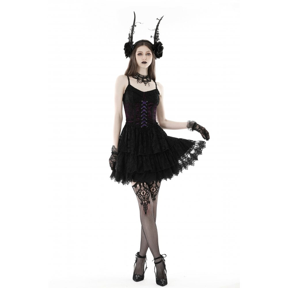 Dark In Love Salvia Dress - Kate's Clothing