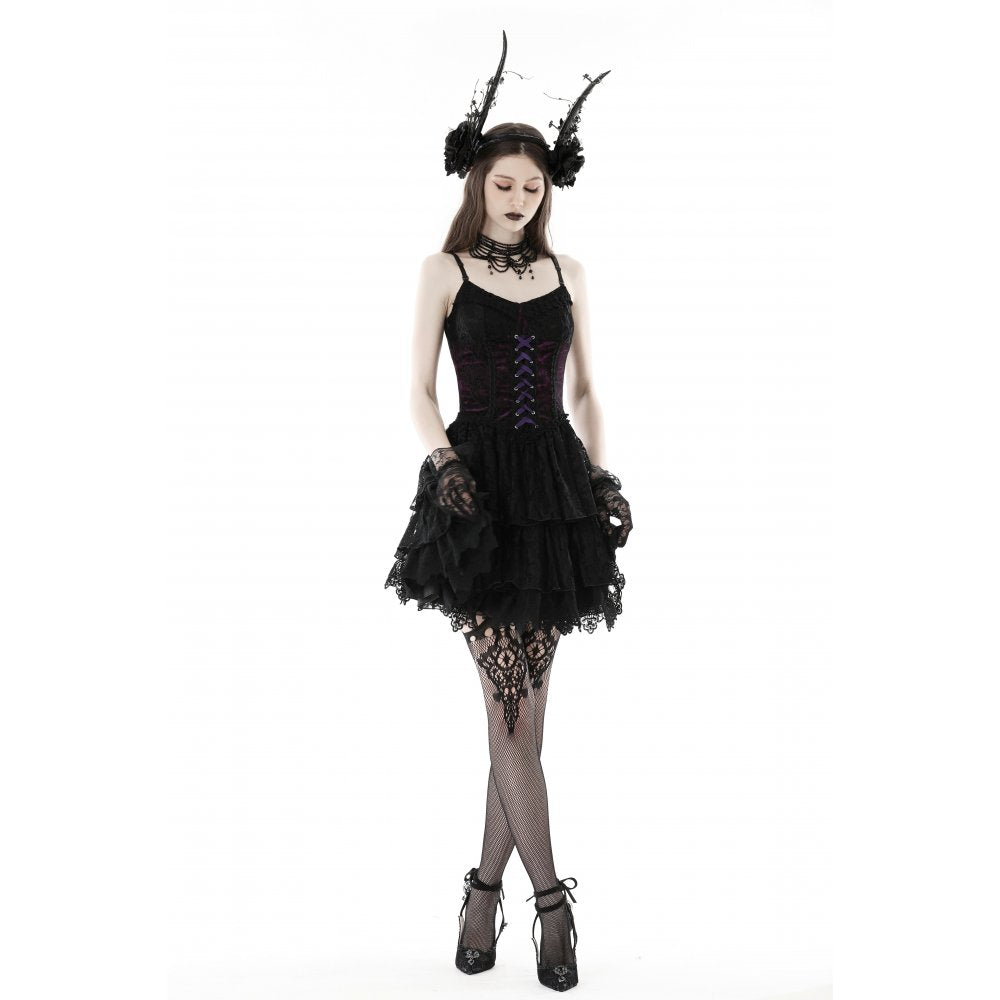Dark In Love Salvia Dress - Kate's Clothing