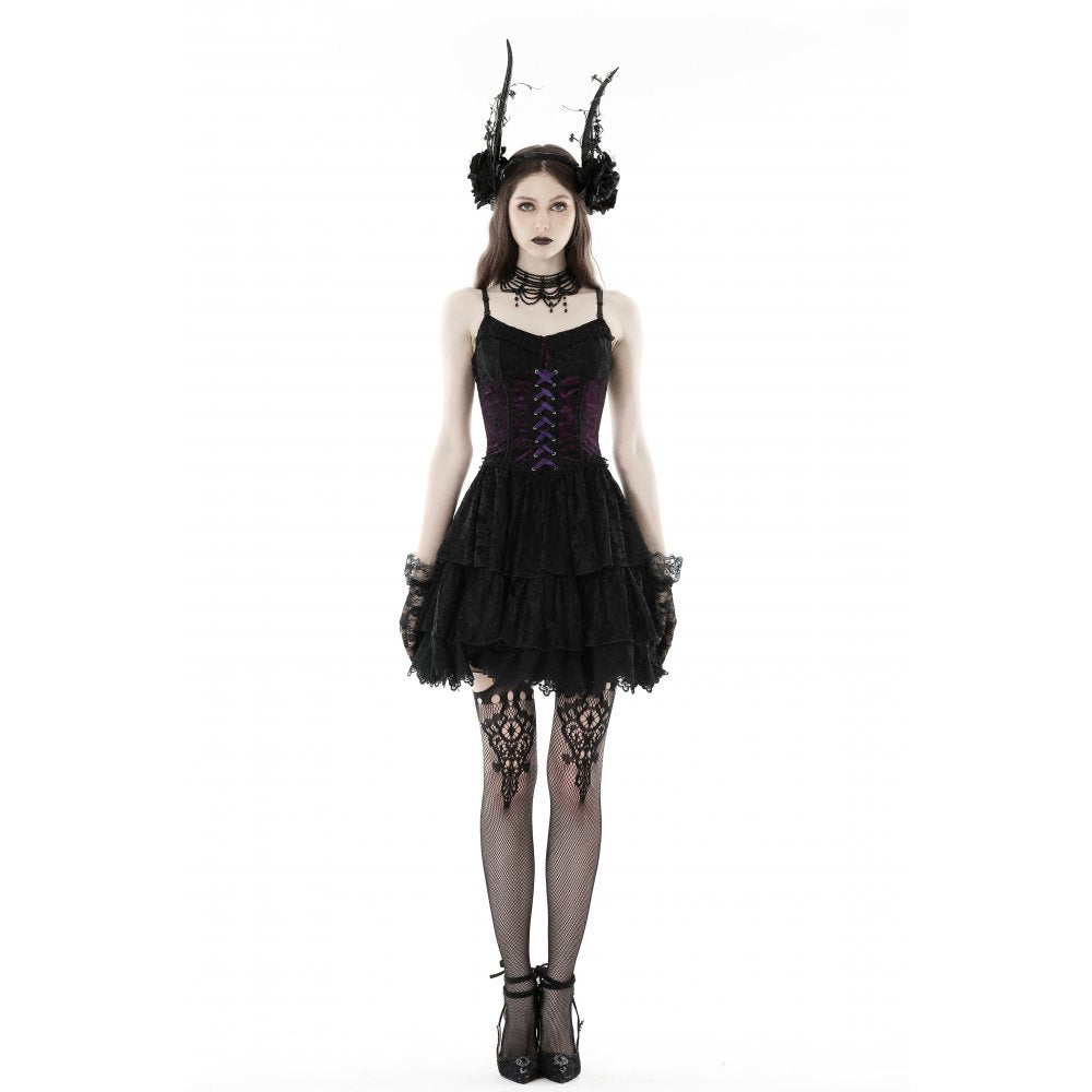 Dark In Love Salvia Dress - Kate's Clothing
