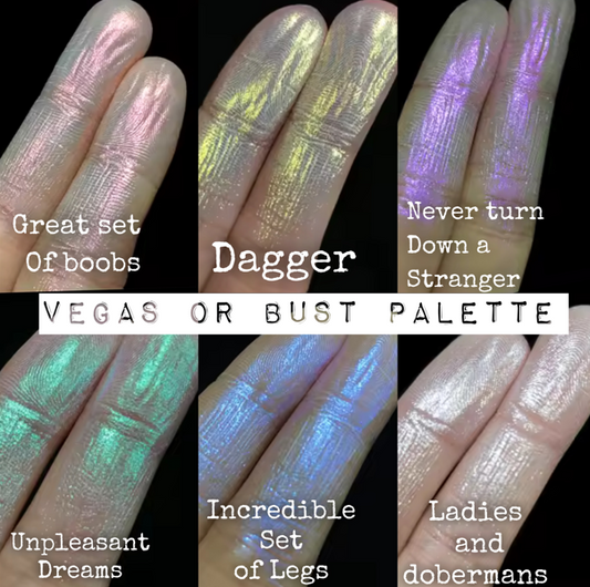 Radioactive Unicorn Vegas or Bust Highlighter Palette