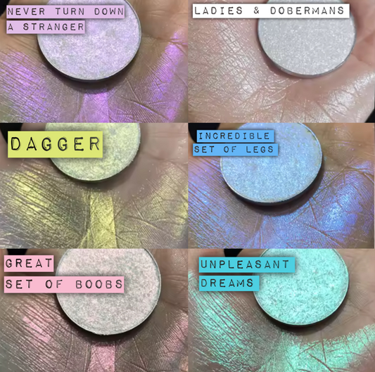 Radioactive Unicorn Vegas or Bust Highlighter Palette