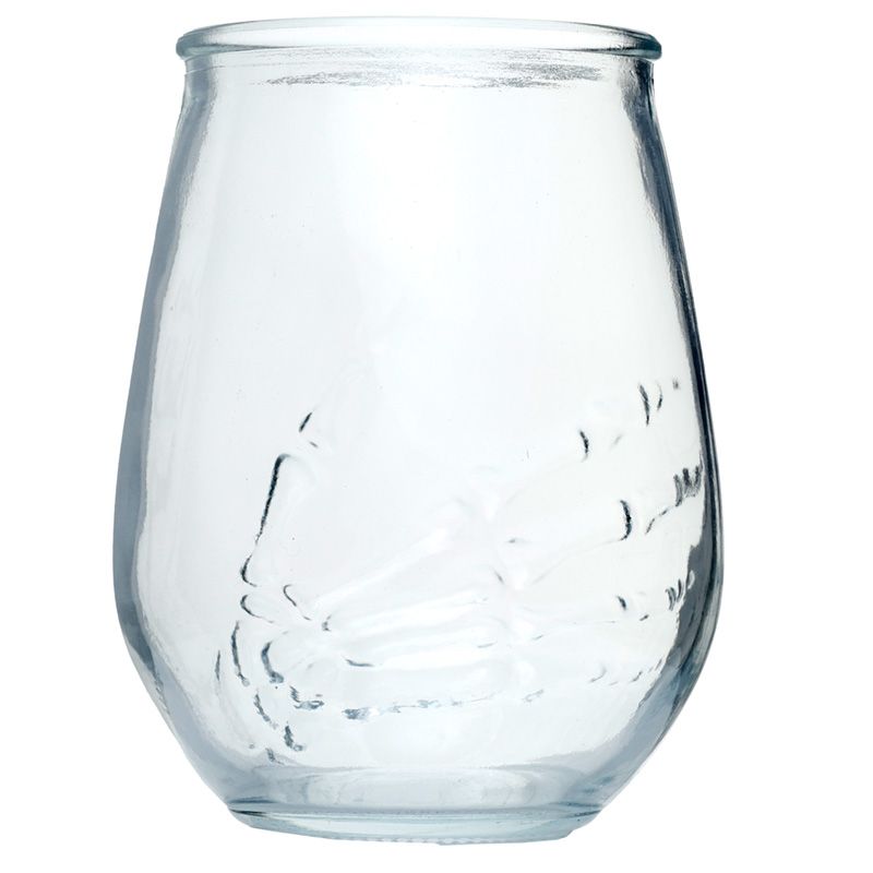 Gothic Gifts Skeleton Hand Set Of 2 Glass Tumblers - Kate's Clothing