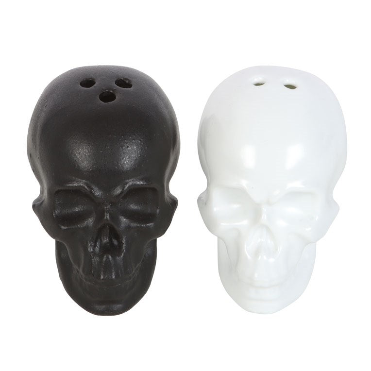 Gothic Gifts Skull Salt and Pepper Shakers - Kate's Clothing