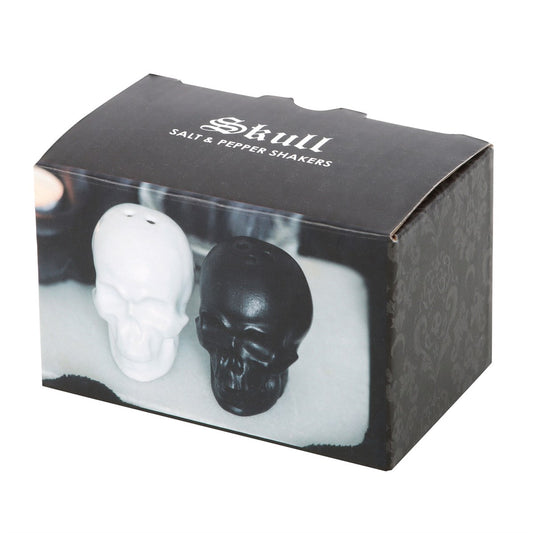 Gothic Gifts Skull Salt and Pepper Shakers - Kate's Clothing