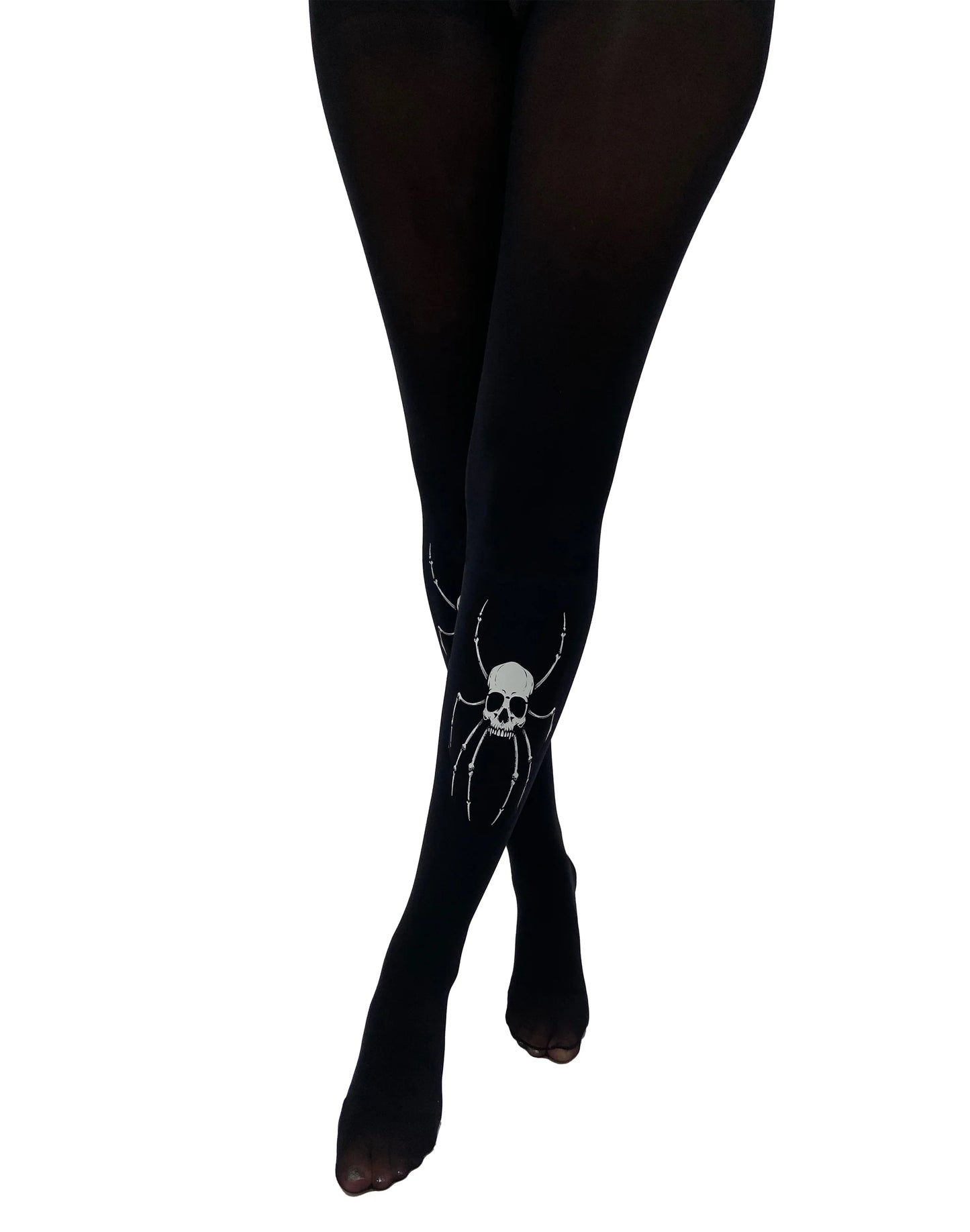 Pamela Mann Spider Skeleton Transfer Tights - Kate's Clothing
