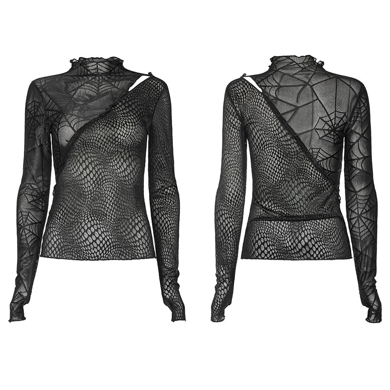 Punk Rave Tamsyn Long Sleeve Top - Kate's Clothing