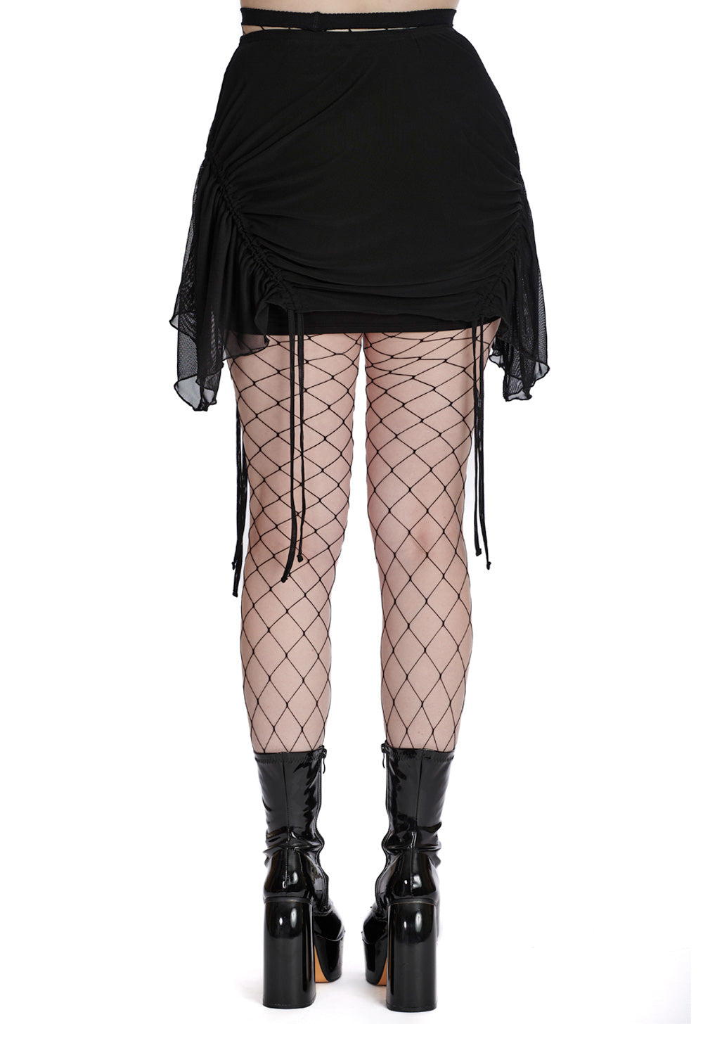 Banned Tattered Threads Mesh Mini Skirt - Kate's Clothing