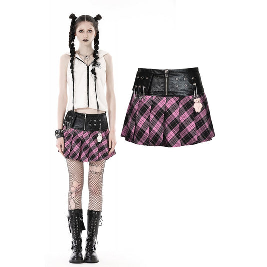 Dark In Love Thora Mini Skirt - Kate's Clothing