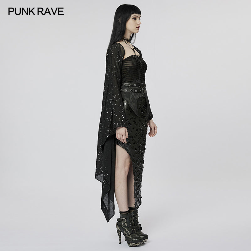Punk Rave Topaz Shawl - Kate's Clothing