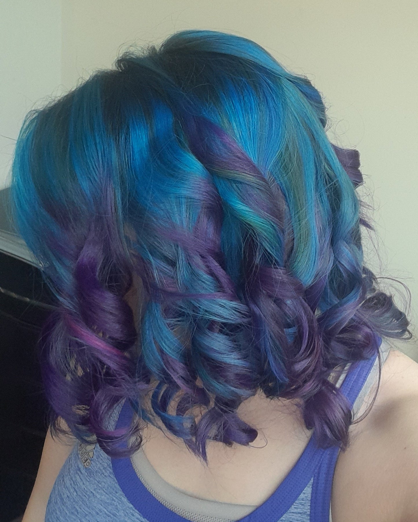 Turquoise, Lagoon Blue, Violet and Carnation Pink Directions Hair Dye