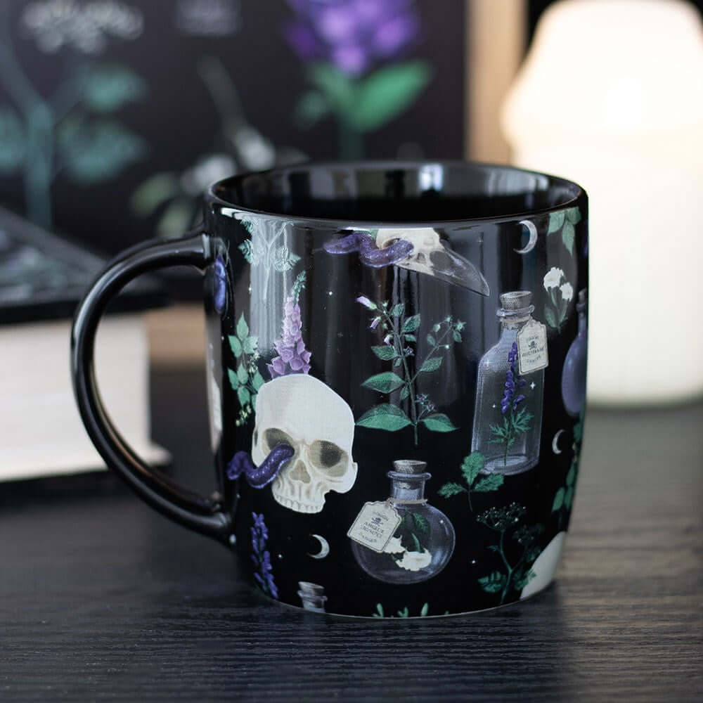 Gothic Gifts Venom & Vines Print Mug