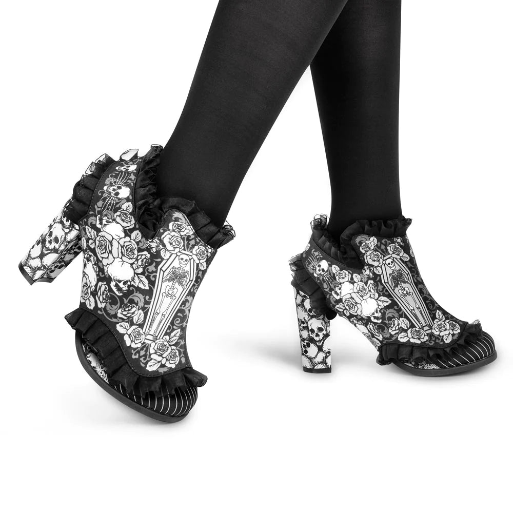 Hot Chocolate Victorian High Heels Mary Jane Pump - Kate's Clothing
