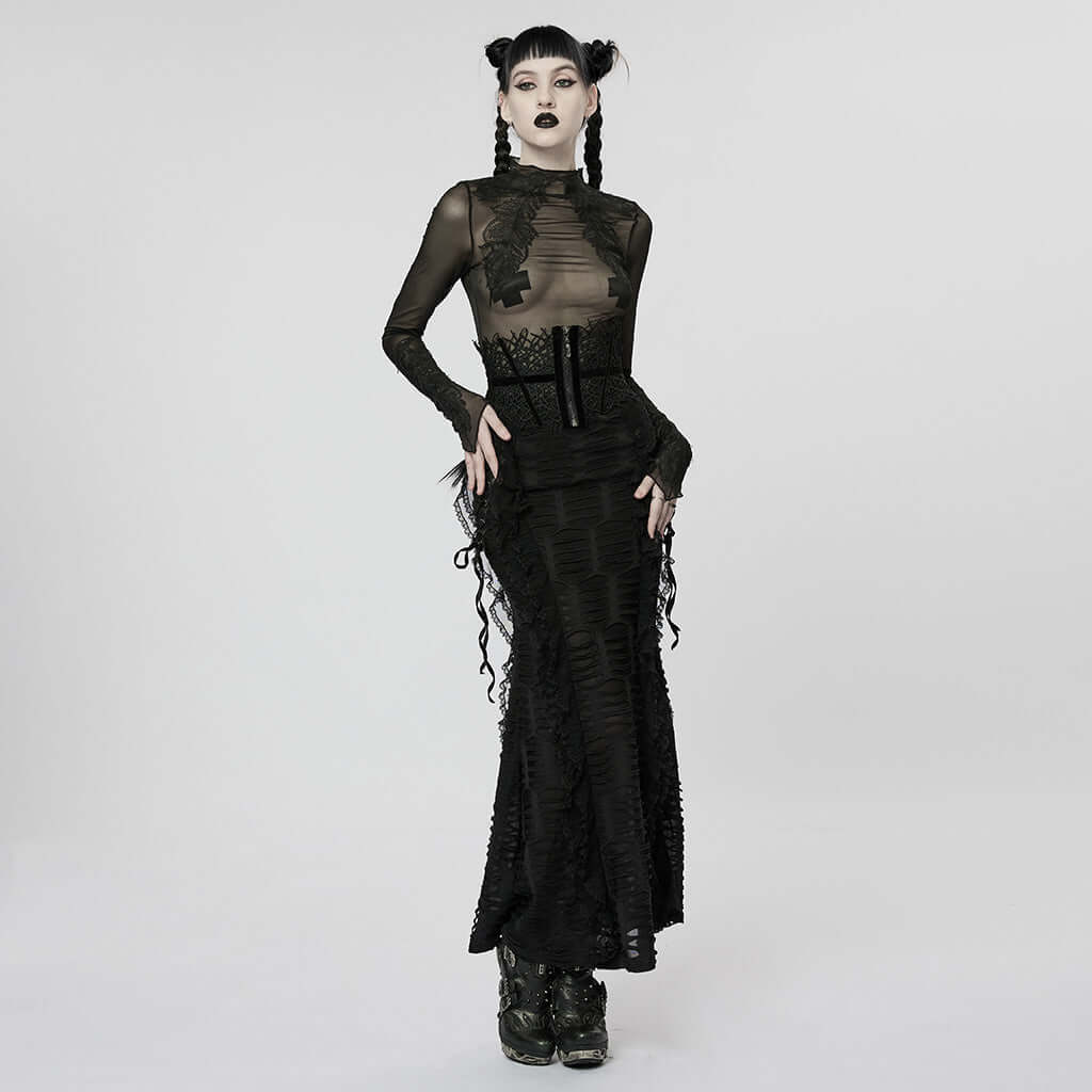 Punk Rave Bracken Waist Clincher - Kate's Clothing