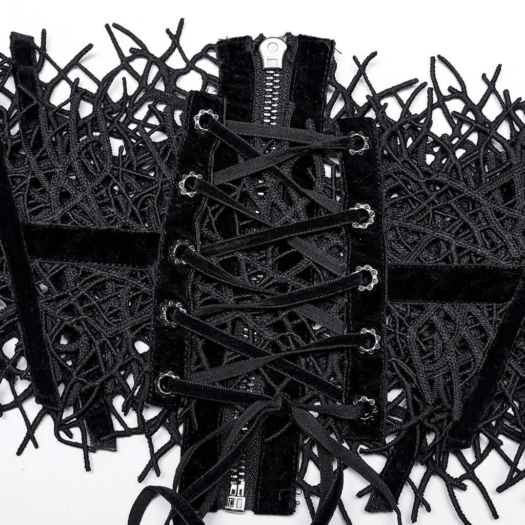 Punk Rave Bracken Waist Clincher - Kate's Clothing