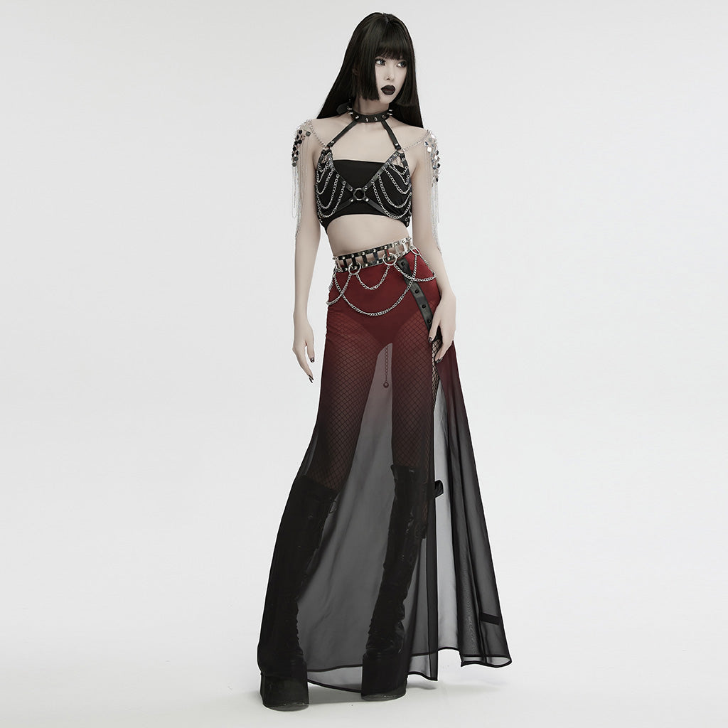Punk Rave Estrel Metal Rivet Belt