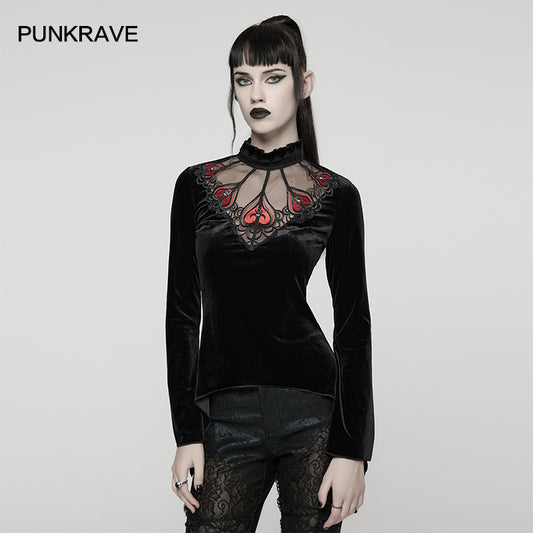 Punk Rave Belladonna Demon’s Hand Velvet T-Shirt