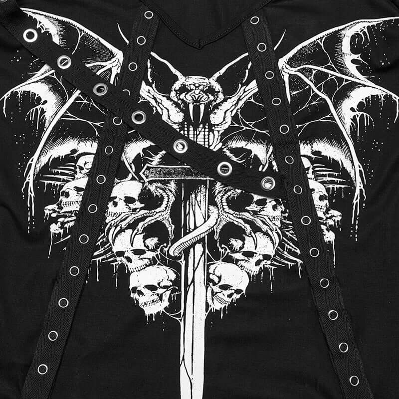 Punk Rave Vonda Printed T-Shirt - Kate's Clothing