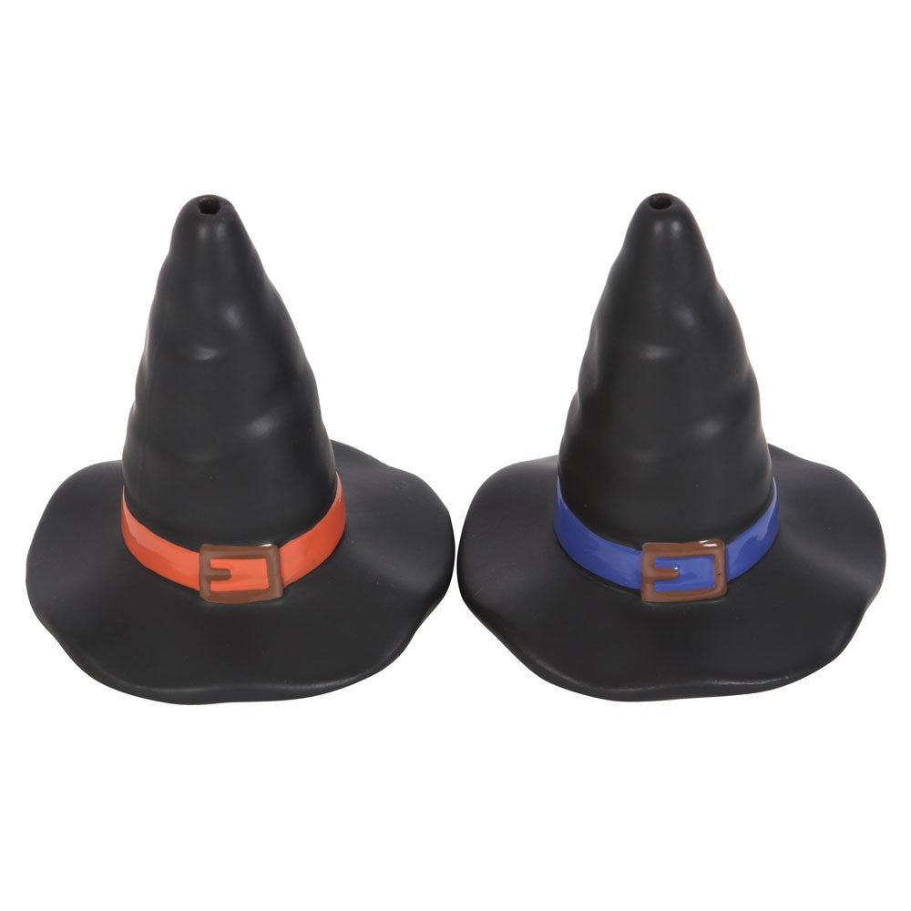 Gothic Gifts Witch Hat Salt And Pepper Shakers - Kate's Clothing