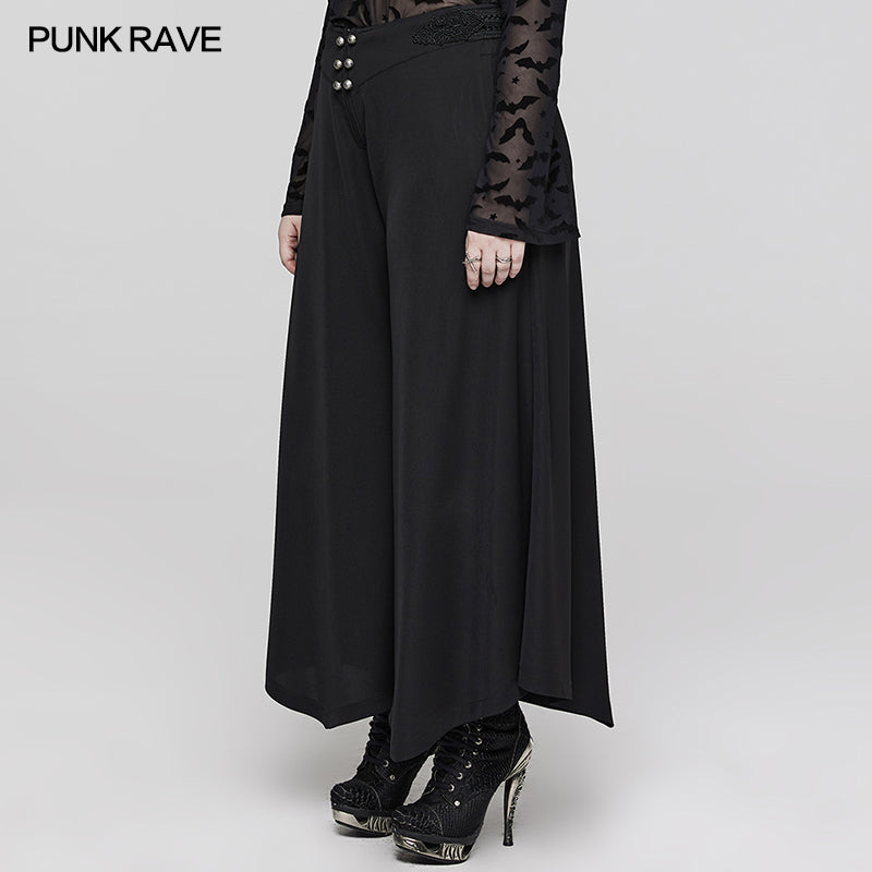 Punk Rave Yassah Culottes Trousers - Kate's Clothing
