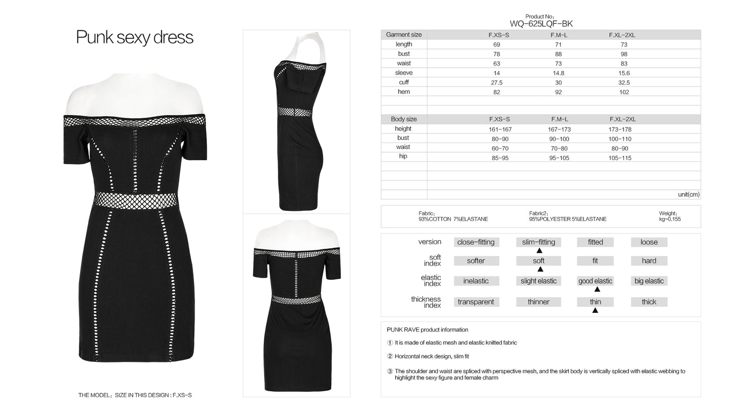 Punk Rave Zendaya Dress - Kate's Clothing