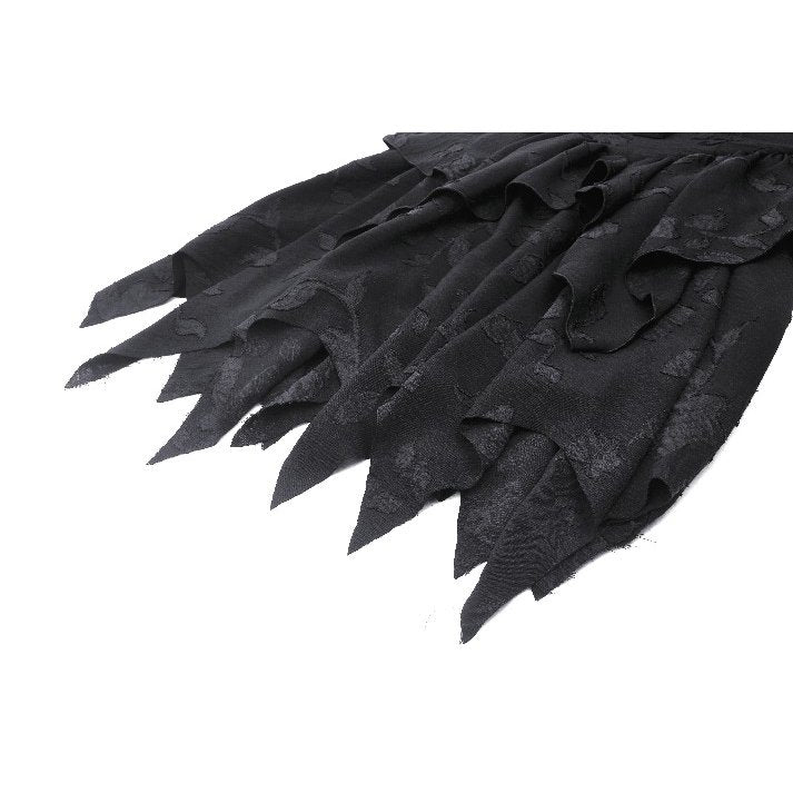 Dark in Love Zemira Plunge Floral Pattern Dress - Kate's Clothing