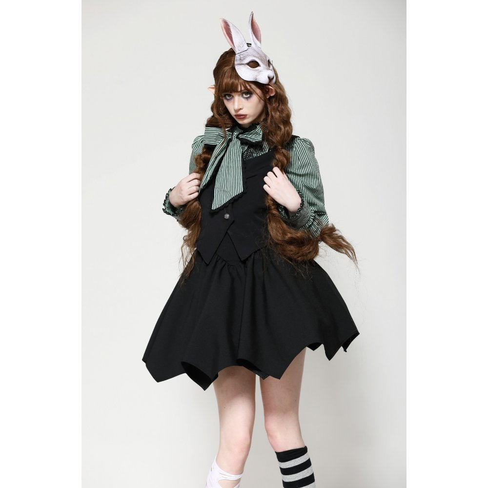 Dark in Love Vespertilio Vest with Bat Wings - Kate's Clothing